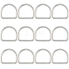 304 Stainless Steel D Rings STAS-CP0001-05D-1