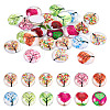24Pcs 12 Style Glass Cabochon GLAA-TA0001-71-1