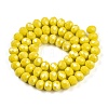 Electroplate Glass Beads Strands LS-EGLA-A044-P8mm-A04-3