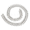 1Strand Electroplate Glass Beads Strands EGLA-TA0013-41S-1