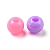 Opaque Acrylic Beads OACR-I006-03-3