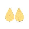 Environmental Protection Electroplating Brass Pendants KK-WH0077-16G-1