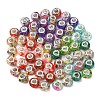 20Pcs 5 Colors Transparent Resin European Rondelle Beads RPDL-YW0001-13A-2