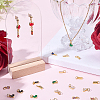 30Pcs 3 Styles Brass Micro Pave Cubic Zirconia Charms ZIRC-SC0001-39-4