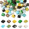 80Pcs 10 Styles 2-Hole Glass Seed Beads SEED-YW0002-94-1