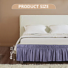 Adjustable Polyester Wrap Around Bed Skirts AJEW-WH20022-10D-02-2