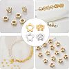 SUPERFINDINGS 40Pcs 2 Colors Rack Plating Eco-friendly Brass Bead Frames KK-FH0004-05-5