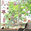 CRASPIRE 2 Sets 2 Styles Rectangle PVC Waterproof Wall Stickers DIY-CP0009-58-5