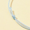 Adjustable Polyester Braided Cord Bracelet Making AJEW-FS0001-03-3