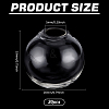 Round Mechanized One Hole Blown Glass Globe Ball Bottles BLOW-PH0001-20C-2