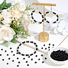 Natural Black Onyx Beads G-PA0002-38B-4