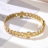 304 Stainless Steel Hinged Cuff Bangles SA-CBAB92B-05G-1