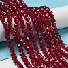 Opaque Glass Beads Stands X-EGLA-A035-P6mm-D16-2