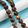 Natural Cherry Blossom Jasper Beads Strands G-C079-A02-05-2