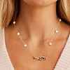 925 Sterling Silver with Natural Pearl Beads Necklaces NJEW-Z030-04G-3