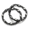 Non-Magnetic Synthetic Hematite Bracelets BJEW-E003-8-2