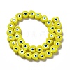 Handmade Evil Eye Lampwork Beads Strands LS-LAMP-E023-07B-04-2