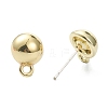 Spray Painted Alloy Stud Earrings Findings FIND-I015-A01-3