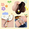 10Pcs 10 Colors Handmade Bumpy Lampwork Beads LAMP-CJ0002-16-7