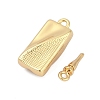 Brass Box Clasps KK-P291-39G-3