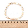 Natural Cultured Freshwater Pearl Beads Stretch Bracelets for Women BJEW-JB14192-4