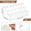 18-Hole 3-Tier Acrylic Display Stands ODIS-WH0329-62-2