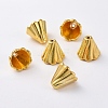 Tibetan Style Bead Caps EA10181Y-G-1