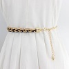 Alloy & Plastic Imitation Pearl Beaded Belly Chains for Women WG270D6-05-1