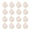 Golden Plated Alloy Charms ENAM-S118-01C-2