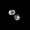 Faceted Natural Quartz Crystal Cabochons G-I295-05C-16B-09-3