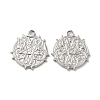 Non-Tarnish 304 Stainless Steel Pendant STAS-H212-25P-1