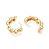 Ring Brass Hoop Earrings for Women EJEW-N054-60G-3