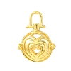 Brass Cage Pendants KK-CBA8ACD-01G-C-1