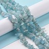 Natural Aquamarine Chips Beads Strands G-D0002-A02-2