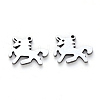 Tarnish Resistant 304 Stainless Steel Charms STAS-N092-94-2