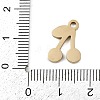 304 Stainless Steel Enamel Charms STAS-I338-01G-08-3