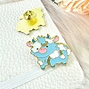 Cattle Enamel Pin JEWB-K036-02G-1