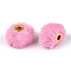 Imitation Rabbit Hair European Beads FIND-WH0126-574A-09-2