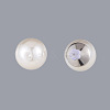 Plastic Imitation Pearl Ear Studs EJEW-JE03618-3