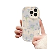 Tulip Cat Pattern TPU Plastic Mobile Phone Cover PW-WGD8F46-05-5