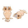 Rack Plating Alloy Crystal Rhinestone Cabochons PALLOY-S143-14-3