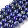 Natural Lapis Lazuli Beads Strands G-E483-17-10mm-5