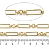 Rack Plating Brass Oval Link Chains CHC-G023-06G-2