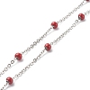 304 Stainless Steel Cable Chain Necklaces AJEW-EH00377-05-4