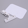 Erasable PVC Food Label Display Chalkboard Clip LS-ODIS-WH0010-06A-1