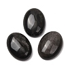 Natural Silver Sheen Obsidian Cabochons G-G741-18x25mm-23-1