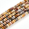 Natural Crazy Agate Beads Strands G-T141-37-4