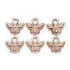 Tibetan Style Alloy Charms TIBEP-A123292-RG-LF-1