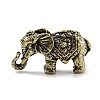 Brass Elephant Figurines Statues for Home Desktop Feng Shui Ornament KK-A216-02AB-1