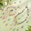 315Pcs 7 Colors Handmade Polymer Clay Beads CLAY-SZ0001-84-5